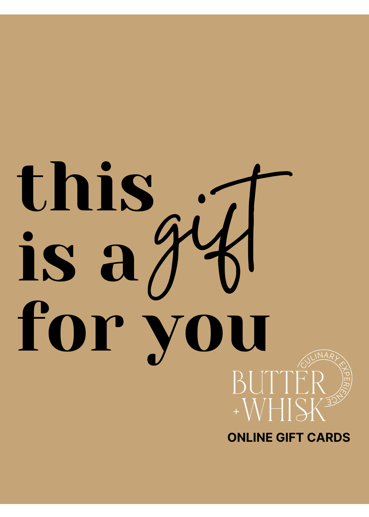 GIFT CARDS